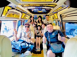 Pick up from Bangkok, drop off in Cha-am.